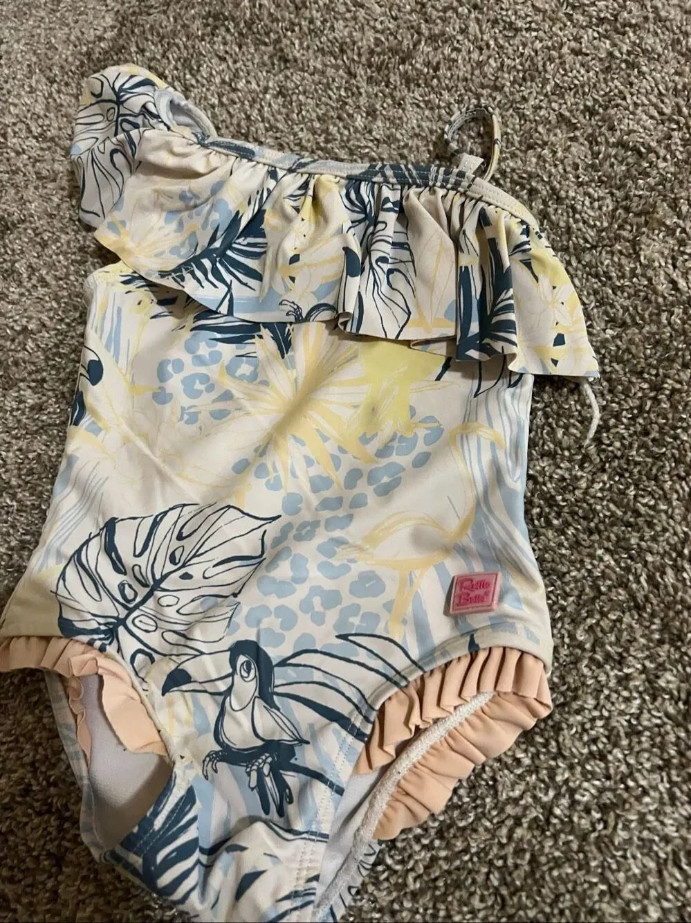 Ruffle Butts One Piece Swimsuit Little Girls Size 2T